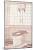 Advertisement for a Water Closet-null-Mounted Giclee Print