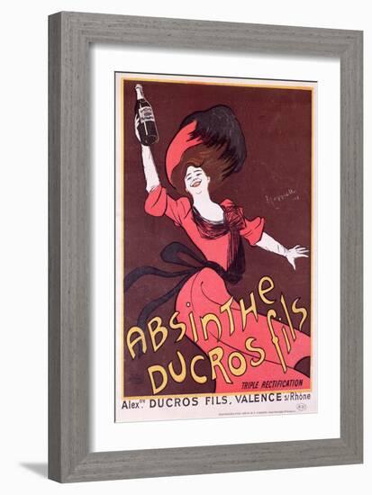 Advertisement for 'Absinthe Ducros Fils', 1901-Leonetto Cappiello-Framed Giclee Print