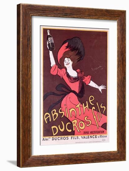 Advertisement for 'Absinthe Ducros Fils', 1901-Leonetto Cappiello-Framed Giclee Print