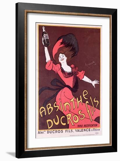 Advertisement for 'Absinthe Ducros Fils', 1901-Leonetto Cappiello-Framed Giclee Print