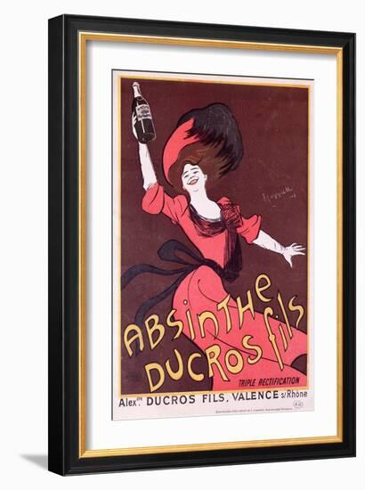 Advertisement for 'Absinthe Ducros Fils', 1901-Leonetto Cappiello-Framed Giclee Print