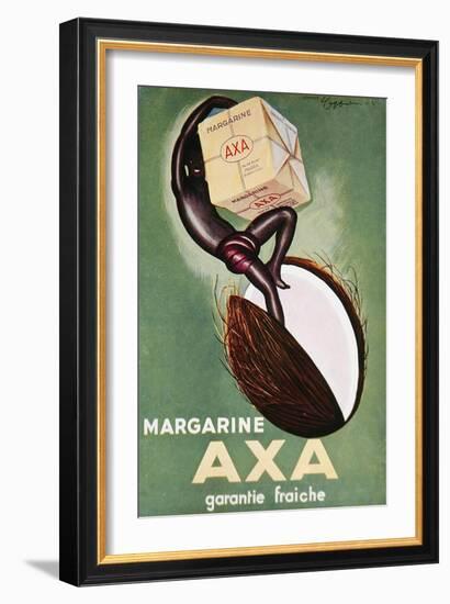 Advertisement for 'Axa' Margarine from 'L'Art Menager' Magazine 1933-Leonetto Cappiello-Framed Giclee Print