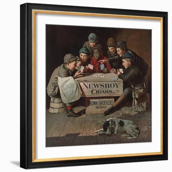 Advertisement for Brown Brothers of Detroit-null-Framed Giclee Print