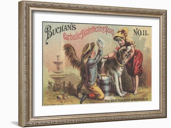 Advertisement for Buchan's Carbolic Disinfecting Soap No. 11, C.1880-American School-Framed Giclee Print