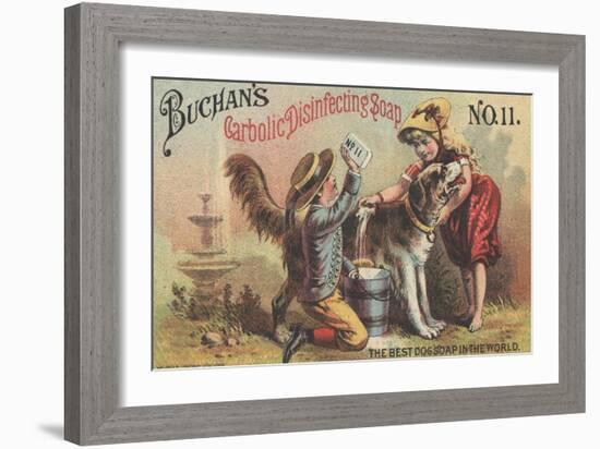 Advertisement for Buchan's Carbolic Disinfecting Soap No. 11, C.1880-American School-Framed Giclee Print