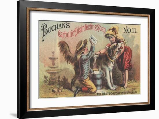 Advertisement for Buchan's Carbolic Disinfecting Soap No. 11, C.1880-American School-Framed Giclee Print