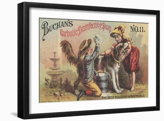 Advertisement for Buchan's Carbolic Disinfecting Soap No. 11, C.1880-American School-Framed Giclee Print