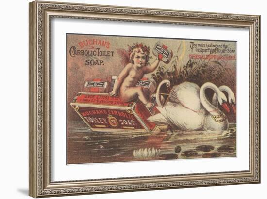 Advertisement for Buchan;S Carbolic Toilet Soap, C.1880-American School-Framed Giclee Print