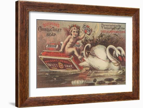 Advertisement for Buchan;S Carbolic Toilet Soap, C.1880-American School-Framed Giclee Print