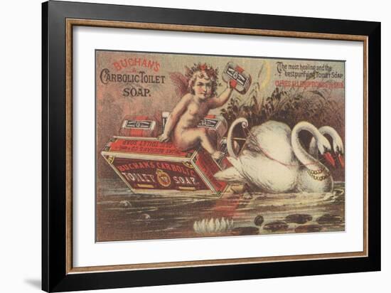 Advertisement for Buchan;S Carbolic Toilet Soap, C.1880-American School-Framed Giclee Print