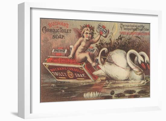 Advertisement for Buchan;S Carbolic Toilet Soap, C.1880-American School-Framed Giclee Print