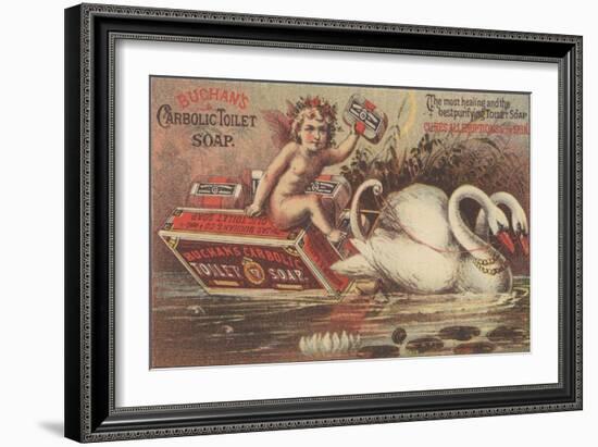 Advertisement for Buchan;S Carbolic Toilet Soap, C.1880-American School-Framed Giclee Print