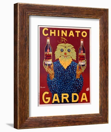 Advertisement for Chinato Garda, c.1925-Linza Bouchet-Framed Giclee Print