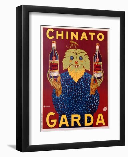 Advertisement for Chinato Garda, c.1925-Linza Bouchet-Framed Giclee Print