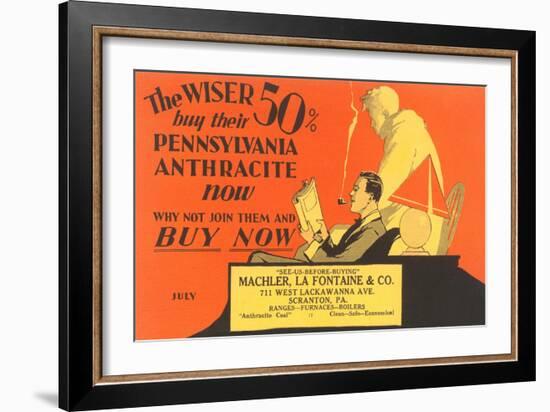 Advertisement for Coal-null-Framed Giclee Print