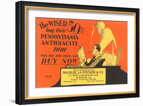 Advertisement for Coal-null-Framed Giclee Print