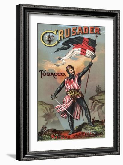 Advertisement for Crusader Brand Tobacco-null-Framed Giclee Print