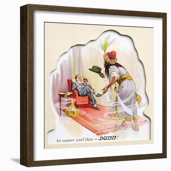 Advertisement for Dunn and Co-null-Framed Giclee Print