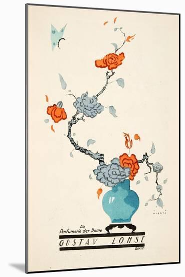 Advertisement for Gustav Lohse, Perfume for Women, from Styl, Pub.1922 (Pochoir Print)-Jupp Wiertz-Mounted Giclee Print