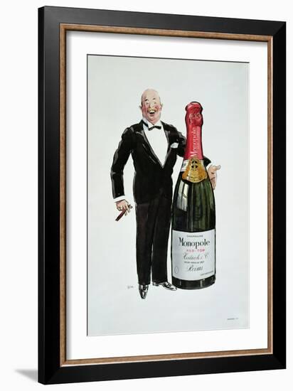 Advertisement For Heidsieck Champagne, c.1910-Sem-Framed Giclee Print