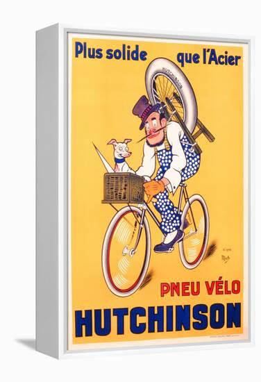 Advertisement for Hutchinson Tyres, c.1937-Michel, called Mich Liebeaux-Framed Premier Image Canvas