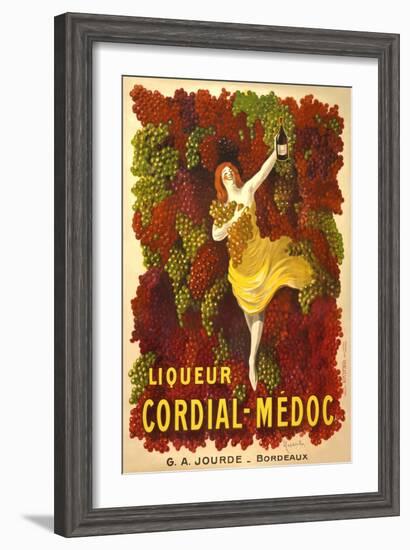 Advertisement for Liqueur Cordial-Medoc-null-Framed Art Print