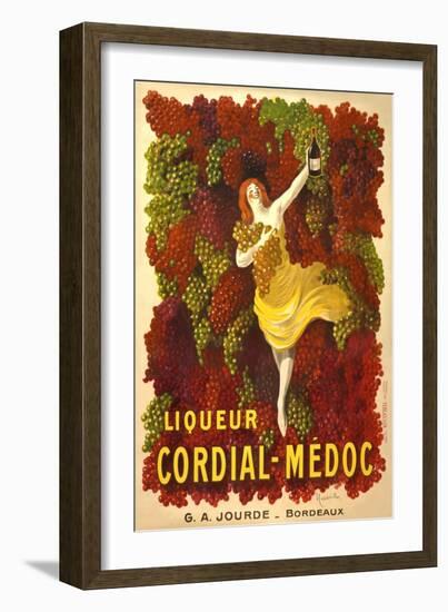 Advertisement for Liqueur Cordial-Medoc-null-Framed Art Print