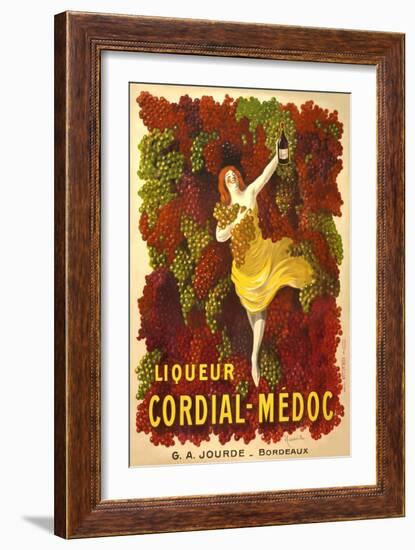 Advertisement for Liqueur Cordial-Medoc-null-Framed Art Print