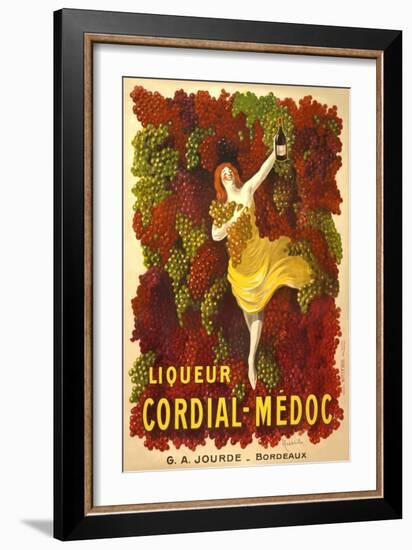 Advertisement for Liqueur Cordial-Medoc-null-Framed Art Print