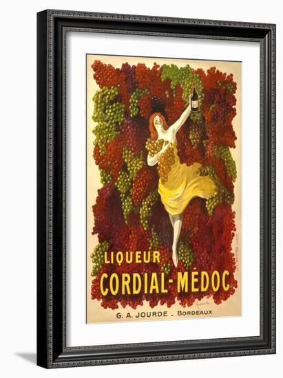 Advertisement for Liqueur Cordial-Medoc-null-Framed Art Print