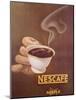 Advertisement for Nescafe by Nestle, Designed by Schupbach, C.1930-null-Mounted Giclee Print