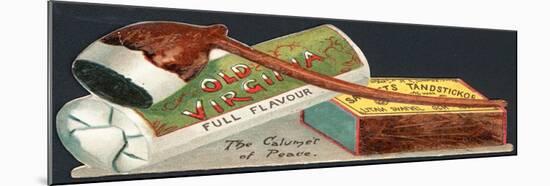 Advertisement for Old Virginia Tobacco-null-Mounted Giclee Print