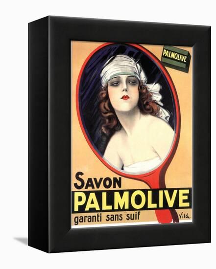 Advertisement for Palmolive Soap by Emilio Vila, 1926-null-Framed Stretched Canvas