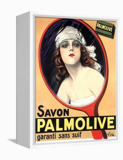 Advertisement for Palmolive Soap by Emilio Vila, 1926-null-Framed Stretched Canvas