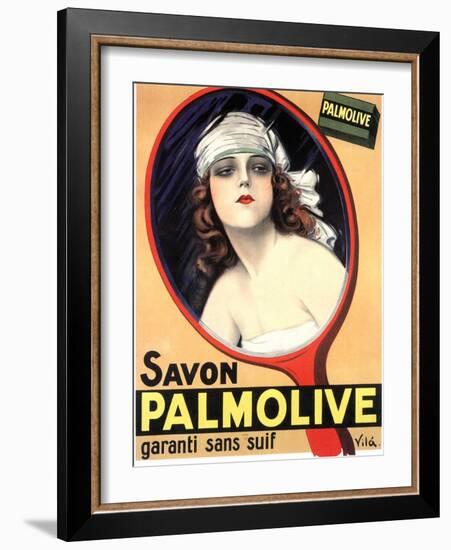 Advertisement for Palmolive Soap by Emilio Vila, 1926-null-Framed Photo