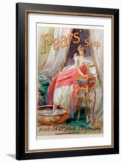 Advertisement for 'Pears' Soap', 1898-null-Framed Giclee Print