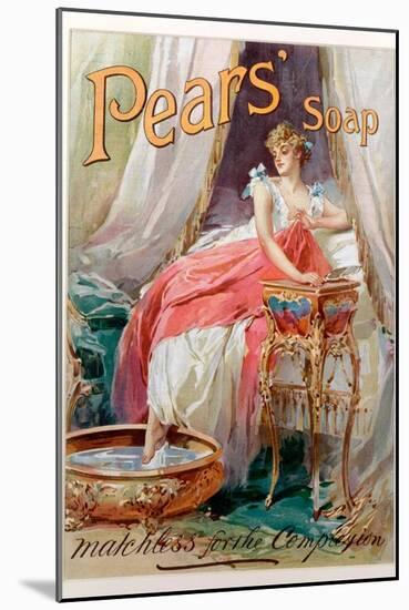 Advertisement for 'Pears' Soap', 1898-null-Mounted Giclee Print