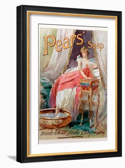 Advertisement for 'Pears' Soap', 1898-null-Framed Giclee Print