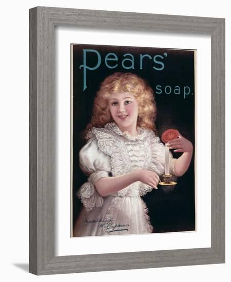 Advertisement for Pears' Soap-null-Framed Giclee Print