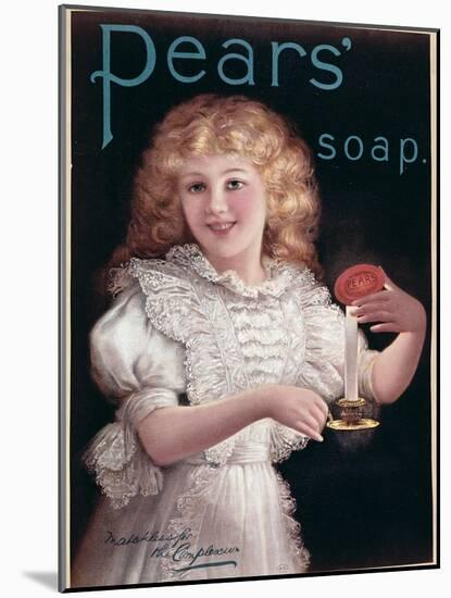 Advertisement for Pears' Soap-null-Mounted Giclee Print