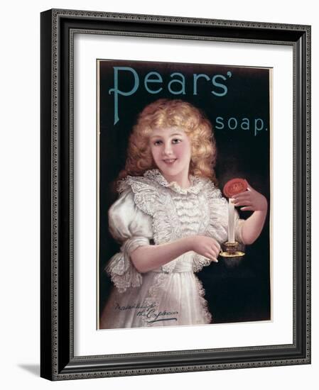Advertisement for Pears' Soap-null-Framed Giclee Print