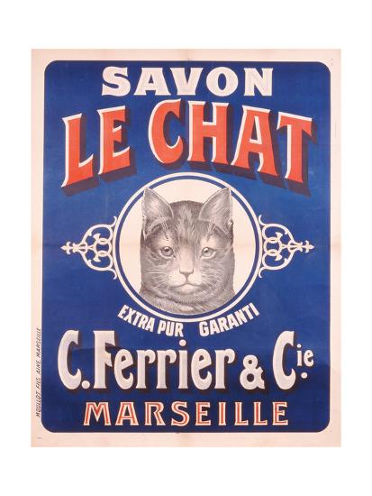 Advertisement For Savon Le Chat Printed By Moullot Fils Marseilles C 1905 Giclee Print Art Com Advertisement For Savon Le Chat Printed By Moullot Fils Marseilles C 1905 Giclee Print Art Com