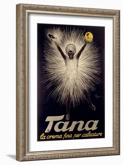 Advertisement for Tana Shoe Polish, Poster, 1925-Leonetto Cappiello-Framed Giclee Print