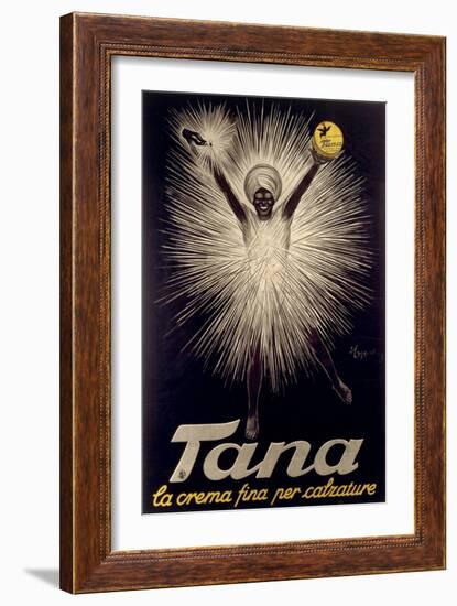 Advertisement for Tana Shoe Polish, Poster, 1925-Leonetto Cappiello-Framed Giclee Print