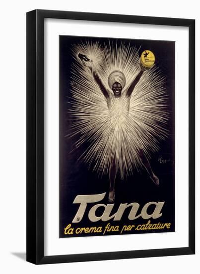 Advertisement for Tana Shoe Polish, Poster, 1925-Leonetto Cappiello-Framed Giclee Print