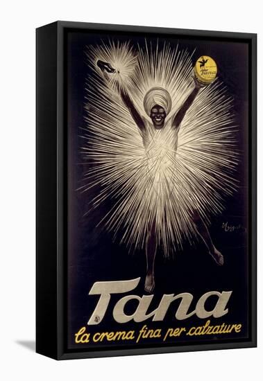 Advertisement for Tana Shoe Polish, Poster, 1925-Leonetto Cappiello-Framed Premier Image Canvas