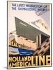 Advertisement for the Holland America Line, c.1932-Hoff-Mounted Giclee Print