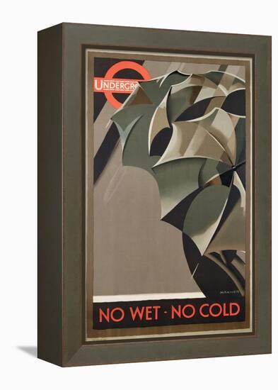 Advertisement for the London Underground, 1929 (Colour Litho)-Manner-Framed Premier Image Canvas