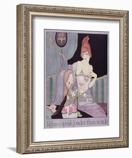 Advertisement for the Model Brassiere Company, from Vogue Magazine, 1919-null-Framed Giclee Print