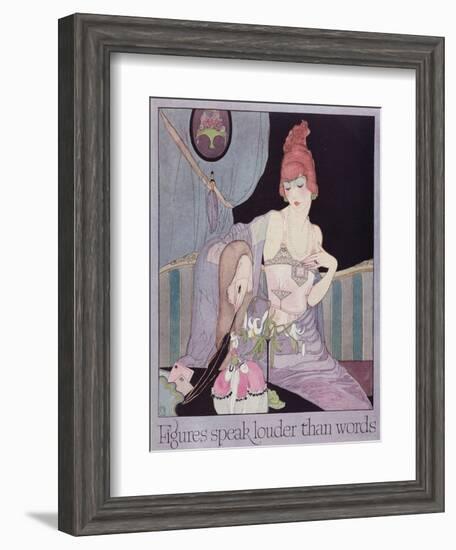 Advertisement for the Model Brassiere Company, from Vogue Magazine, 1919-null-Framed Giclee Print